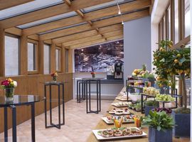 Platzl Hotel coffee break buffet