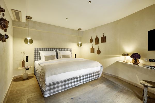 Hästens Bett im Platzl Hotel