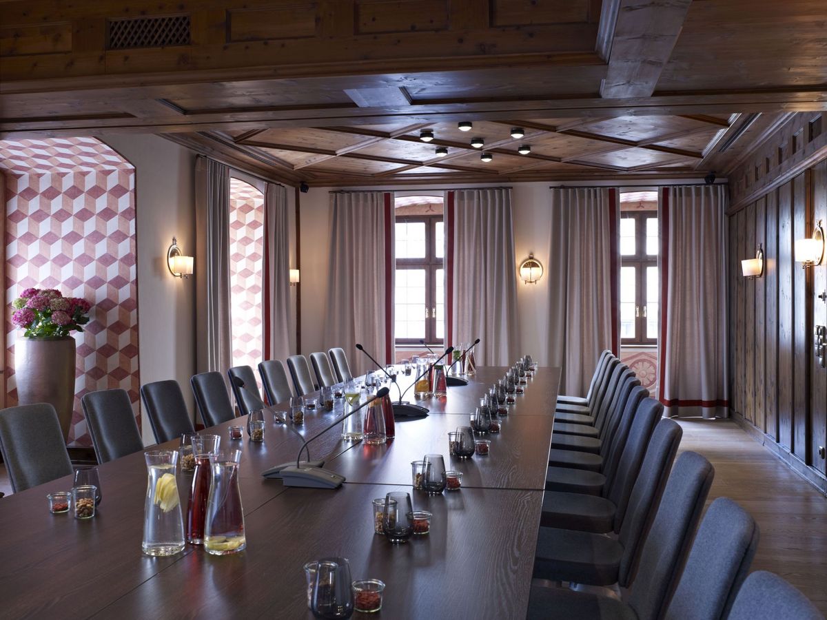 Im Platzl-Hotel München bietet die "Müller-Pfister-Stube" Tagungsgästen viel Platz für Ihre Veranstaltung